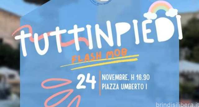 Francavilla Fontana (Br).Tuttinpiedi! .Flashmob 24 novembre
