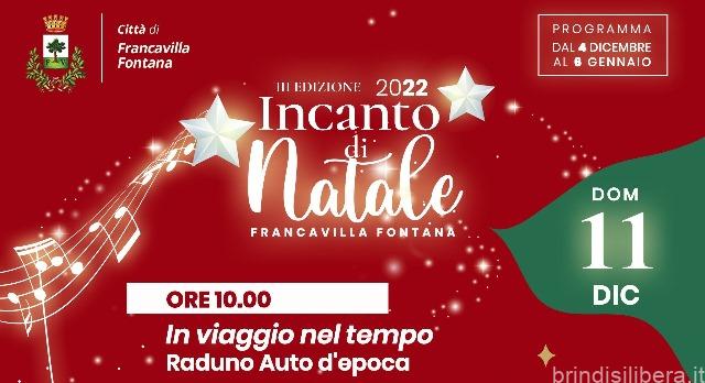Francavilla Fontana (Br).Proseguono gli appuntamenti di “Incanto di Natale”