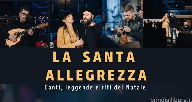 Mesagne (Br).La Santa Allegrezza, canti, leggende e riti di Natale