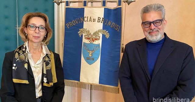IL PRESIDENTE DELLA PROVINCIA MATARRELLI INCONTRA IL NUOVO PREFETTO DI BRINDISI