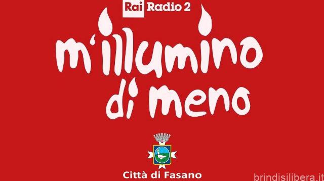 Fasano (Br).«M’illumino di meno»:  tante le iniziative in programma