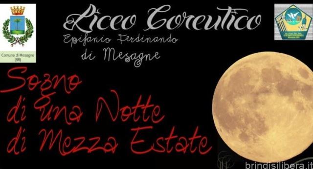 Mesagne (BR).Il balletto“Sogno di una notte di mezza estate” del Liceo Coreutico Ferdinando