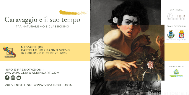 Mostra a Mesagne “Caravaggio e il suo tempo – Tra naturalismo e classicismo”
