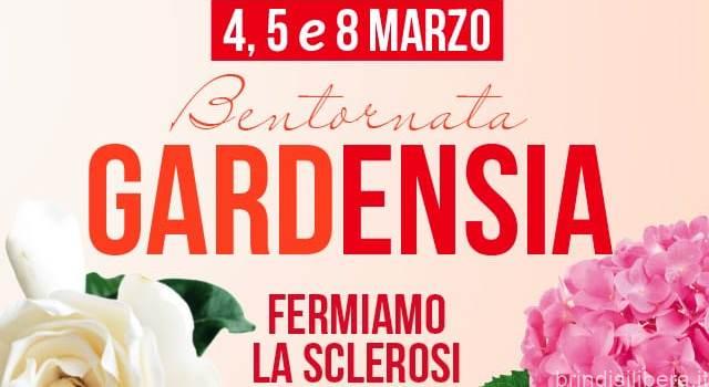 Brindisi. Bentornata GARDENSIA! Per la Festa della Donna  Regala la Gardenia e l’Ortensia di AISM Due fiori per vincere la Sclerosi Multipla  una malattia che colpisce le donne