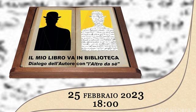 BRINDISI.“Il mio libro va in biblioteca. Dialogo dell’autore con l’Altro da sé”. Al Museo Ribezzo si presenta il libro “Cambiare mobilità, cambiare mentalità”.