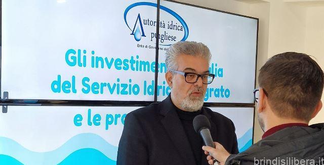 AUTORITA’ IDRICA PUGLIESE: INTERVENTI IN PROVINCIA DI BRINDISI PER OLTRE 100 MILIONI DI EURO