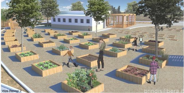 BRINDISI.Partito il cantiere degli orti urbani al parco Cillarese
