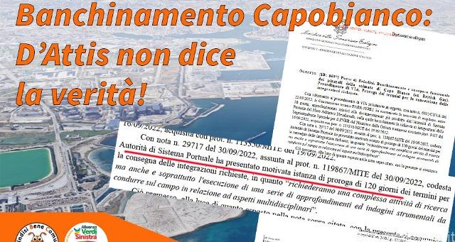 BRINDISI.BBC:LE BUGIE DI D’ATTIS SULLA COLMATA DI CAPO BIANCO.