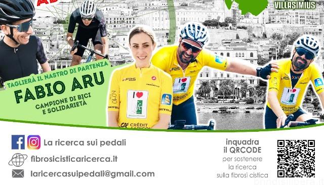 BRINDISI..PARTECIPA A “LA RICERCA SUI PEDALI”: DAL 25 AL 29 APRILE IN BICI PER LA SARDEGNA A SOSTEGNO DELLA RICERCA SULLA FIBROSI CISTICA (FC)