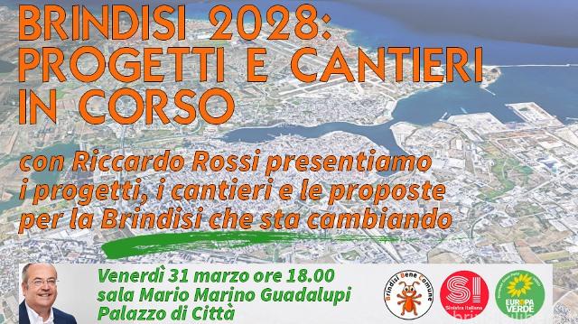 BRINDISI.CONVOCAZIONE ASSEMBLEA PUBBLICA CON IL CANDIDATO SINDACO RICCARDO ROSSI