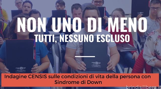BRINDISI.NON UNO DI MENO, “Tutti, nessuno escluso”