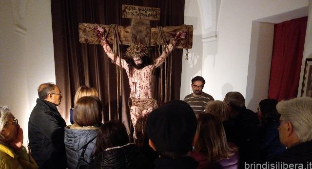 Mesagne (Br).GRANDE SUCCESSO PER L’OPERA “CĂREO DOLORE”, RESTERÀ ESPOSTA FINO AL 1° MAGGIO