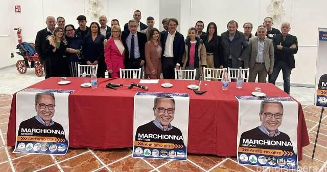 Amministrative Brindisi 2023.Presentata la lista Marchionna Sindaco