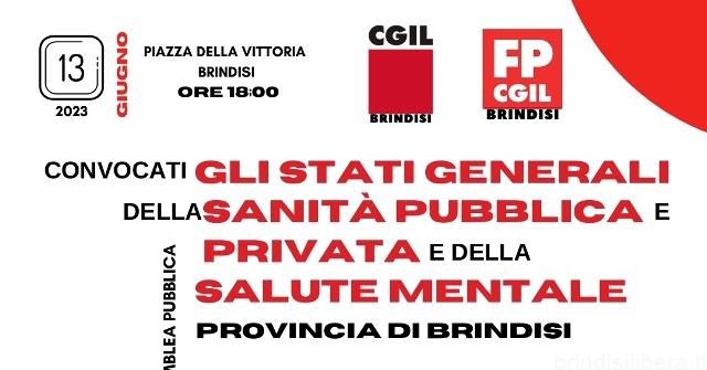 Evento sanità 13 giugno Fp CGIL Brindisi