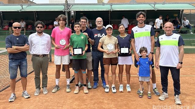 BRINDISI.Tennis Europe Under 14: trionfano lo spagnolo Casas Mas e la giapponese Komada