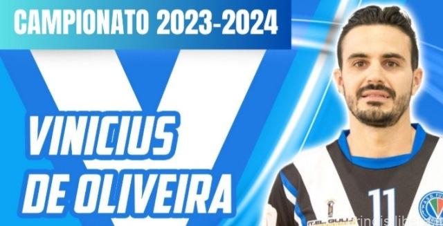 Calcio a 5, Futsal Brindisi: Terza stagione a Brindisi per Vinicius De Oliveira.