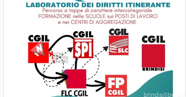 Il NIDIL presenta: il “LABORATORIO DEI DIRITTI ITINERANTE” di concerto alle categorie ed alla CGIL BRINDISI.