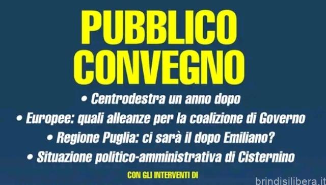 Pubblico Convegno politico a Pezze di Greco (Fasano)