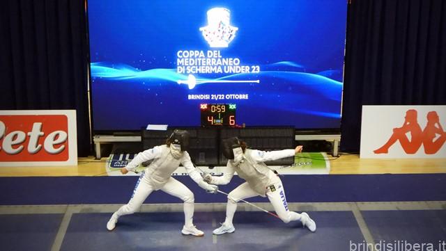 COPPA DEL MEDITERRANEO UNDER 23 – IRENE BERTINI, MICHELA LANDI E FILIPPO ARMALEO CONQUISTANO LE GARE DELLA PRIMA GIORNATA A BRINDISI