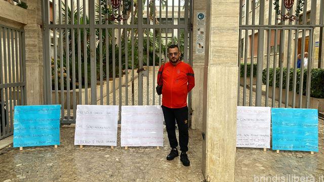 Il sindacato Cobas continua a sostenere il signor Giovanni Contestabile nel suo bisogno di avere un tetto