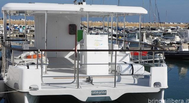 BRINDISI.Presentata, sabato mattina presso lo Snim a Brindisi, la motobarca elettrica  della STP.