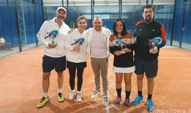 BRINDISI.Torneo di Padel Avvocati, l’avvocato brindisino Diego Rachiero in coppia con Laura Giuri hanno trionfato all’evento targato “Uniti Per Lo Sport”