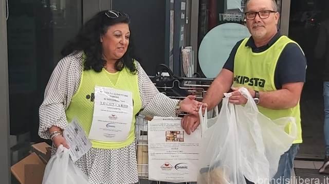 BRINDISI.RACCOLTA ALIMENTARE DEL 04 NOVEMBRE 2023.LE ASSOCIAZIONI “GRUPPO FRATRES BRINDISI CENTRO ODV” E “L’OPERA NAZIONALE MUTILATI INVALIDI CIVILI” VOGLIONO RINGRAZIARE IN MODO PROFONDO I SUPERMERCATI DEL GRUPPO EUROSPIN