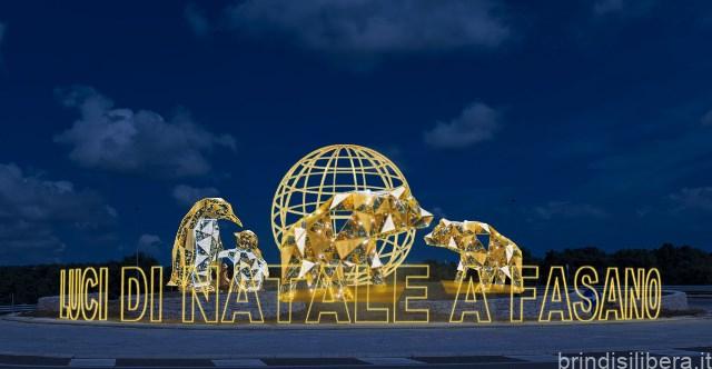 “Luci di Natale a Fasano: The World of Animals”: 50 installazioni luminose giganti a tema ‘animali’ nel centro storico cittadino. Grande cerimonia inaugurale il 18 novembre in Piazza Ciaia
