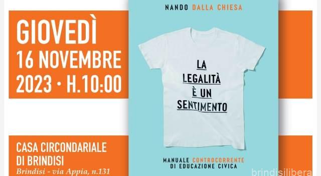 Il Prof. NANDO dalla CHIESA  incontrerà le persone prive di libertà della Casa Circondariale di Brindisi