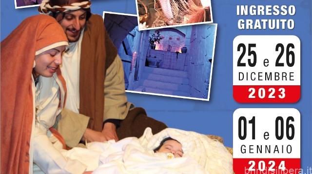 BRINDISI.RITORNA IL PRESEPE VIVENTE ARTISTICO DELLA PARROCCHIA DI CRISTO SALVATORE A BRINDISI NEL QUARTIERE DI SANT’ ELIA