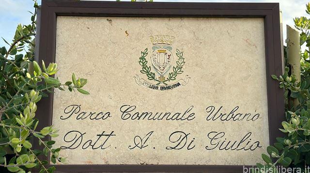 BRINDISI.IL PARCO DI GIULIO AVRA’ UNA NUOVA ILLUMINAZIONE. IL VIA AI LAVORI NELLA GIORNATA ODIERNA