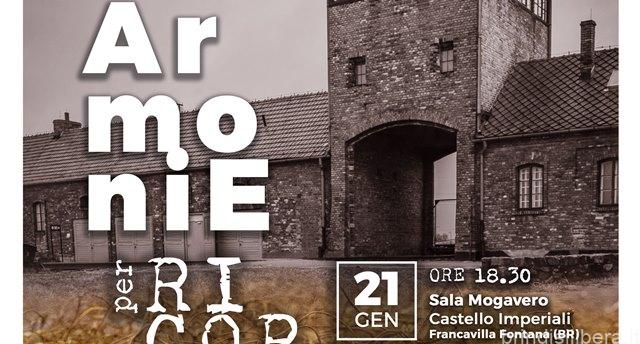 ArmoniE per Ricordare VIII edizione a Francavilla Fontana,  Mese della Memoria 2024