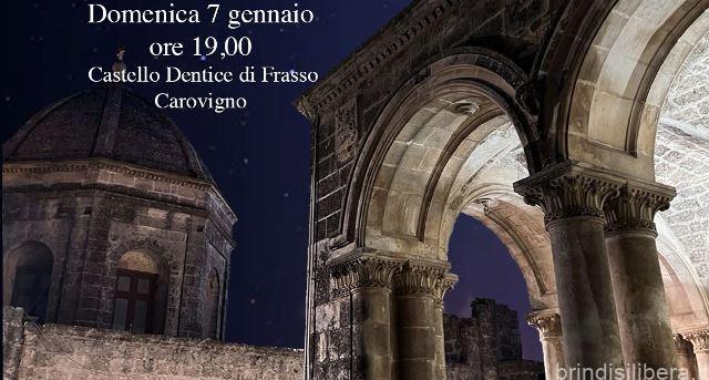 “Tra storia e mistero”: il 7 gennaio appuntamento presso il Castello Dentice di Frasso di  Carovigno alla presenza del Giap