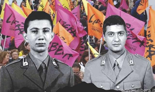 BRINDISI.MEMORIA VIVA PER I FINANZIERI ANTONIO SOTTILE E ALBERTO DE FALCO