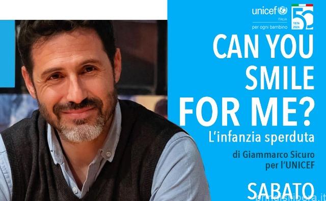 “Can you smile for me? L’infanzia perduta”: la mostra fotografica di Giammarco Sicuro per  Unicef dal 24 febbraio presso il Castello di Carovigno