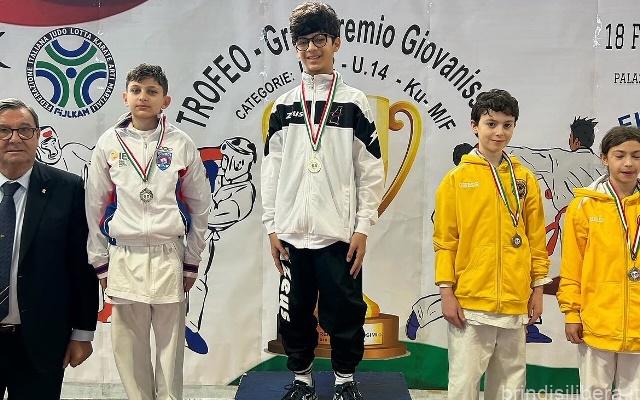Successo dorato per la Metropolitan Karate Brindisi al Gran Premio Giovanissimi