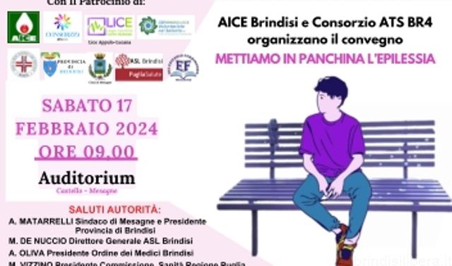 Mettiamo in panchina l’epilessia, sabato 17 febbraio il convegno a Mesagne
