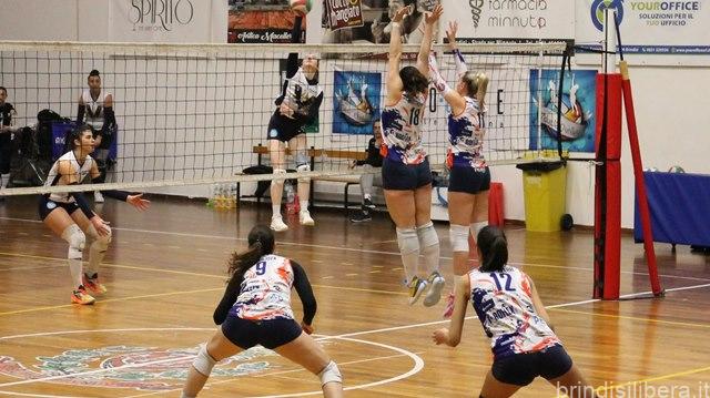 Pronto riscatto per l’Aurora Volley Brindisi. Netto 3-0 al Molfetta.