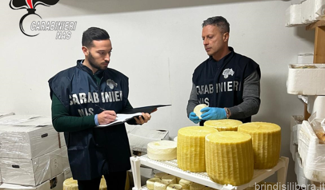 (Sicurezza alimentare) Carabinieri NAS di Taranto: controlli nelle province di Taranto e Brindisi, tre attività chiuse per un valore di oltre 400.000 Euro.
