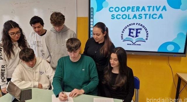 Mesagne (Br).La Cooperativa Scolastica dell’Istituto Tecnico Economico “Epifanio Ferdinando”