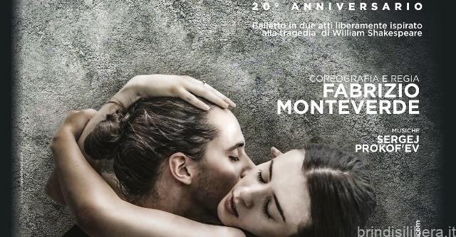 Fasano (Br).Giulietta e Romeo della compagnia Balletto di Roma sul palco del Kennedy