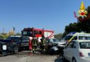 Grave incidente stradale a Brindisi: coinvolte tre auto, tra cui un fuoristrada dei Carabinieri