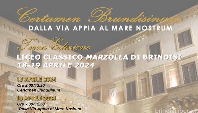 Terza Edizione del Certamen Brundisinum al Liceo “Marzolla” di Brindisi