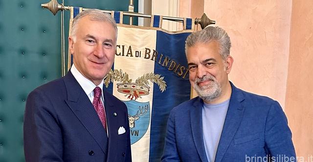 IL PRESIDENTE DELLA PROVINCIA INCONTRA IL NUOVO PREFETTO DI BRINDISI