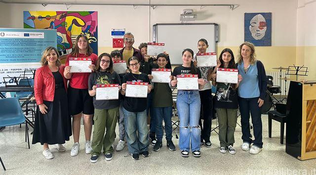 Gli Alunni della Scuola Kennedy di Brindisi Trionfano al Concorso Nazionale di Musica Città di Francavilla Fontana