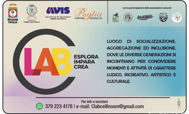 Cellino San Marco: Al Via il Progetto CLab per una Comunità Solidale e Culturale