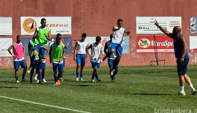 BRINDISI FC, FINE RITIRO CON IL PRIMO TEST ESTIVO