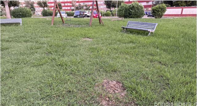 BRINDISI.GIOSTRE PER BAMBINI SPARITE DAGLI SPAZI VERDI – LUPERTI E GRECO: CHIE FINE HANNO FATTO?