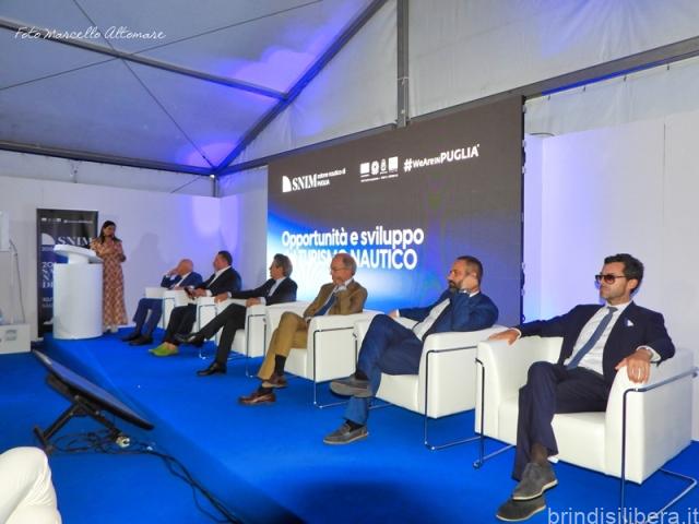 “SNIM 2024: Terza giornata,”Convegno”,Opportunità e Sviluppo del Turismo Nautico Pugliese al Centro del Mediterraneo”