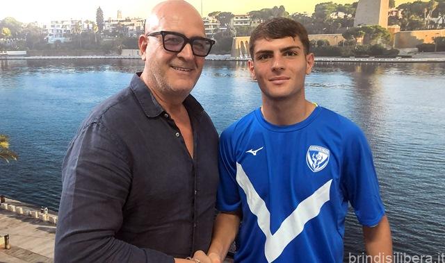 BRINDISI FC, VINCENZO RANA IN BIANCAZZURRO